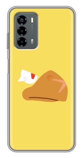 Чехол с печатью "Gold Crow" для Blade V40 Vita