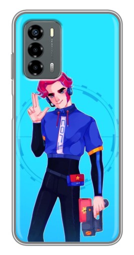 Чехол с принтом "Гвардеец Кольт" для Blade V40 Vita
