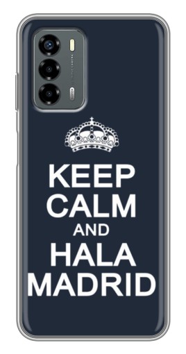 Силиконовый чехол с изображением "Hala Madrid" для Blade V40 Vita