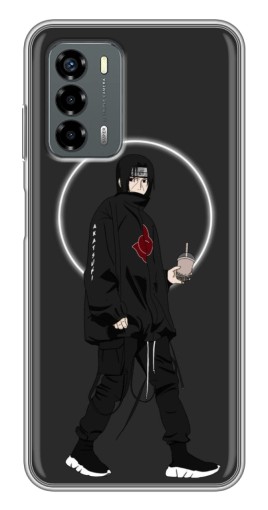 Чехол с принтом "Итачи с напитком" для Blade V40 Vita