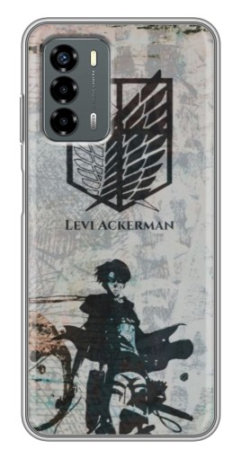 Силиконовый чехол с изображением "Капитан Леви" для Blade V40 Vita