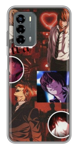 Чехол с печатью "Коллаж Ягами" для Blade V40 Vita