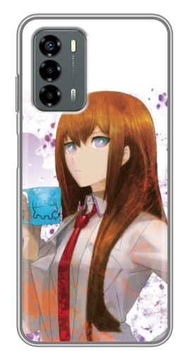 Силиконовый чехол с изображением "Курису с чашкой" для Blade V40 Vita