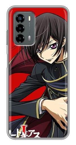 Чехол с принтом "Лелуш на красном" для Blade V40 Vita