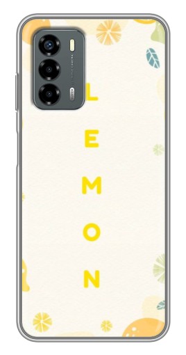 Чехол с принтом "Lemon" для Blade V40 Vita