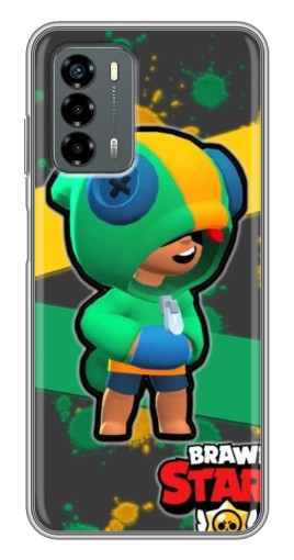 Чехол с картинкой "Leon Brawl Stars" для Blade V40 Vita