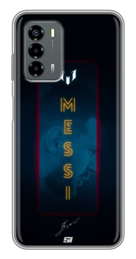 Чехол с картинкой "Логотип Месси" для Blade V40 Vita