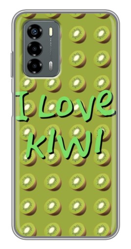 Силиконовый чехол с изображением "Love Kiwi" для Blade V40 Vita