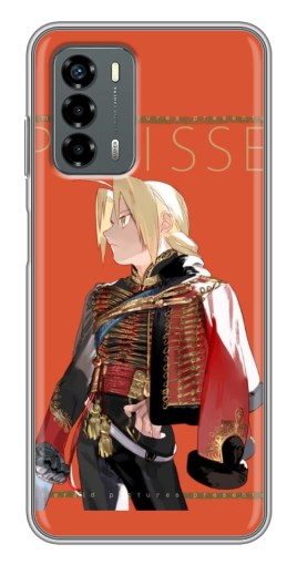 Чехол с картинкой "Майор Элрик" для Blade V40 Vita