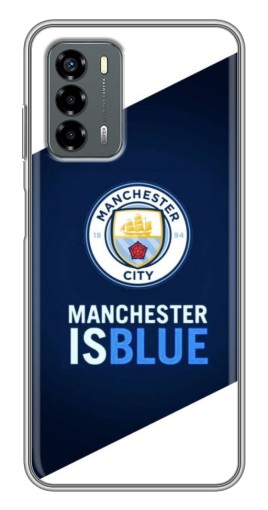 Чехол с принтом "Manchester is Blue" для Blade V40 Vita
