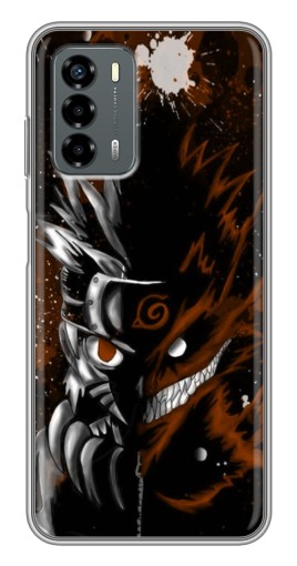 Силиконовый чехол с изображением "Наруто Курама" для Blade V40 Vita