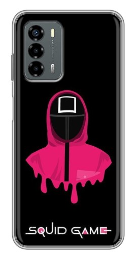 Силиконовый чехол с изображением "Охранник с Квадратом" для Blade V40 Vita