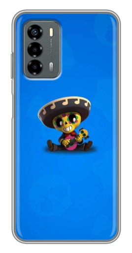Силиконовый чехол с изображением "Poco с гитарой" для Blade V40 Vita
