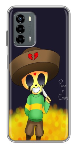 Силиконовый чехол с изображением "Poco y Chara" для Blade V40 Vita