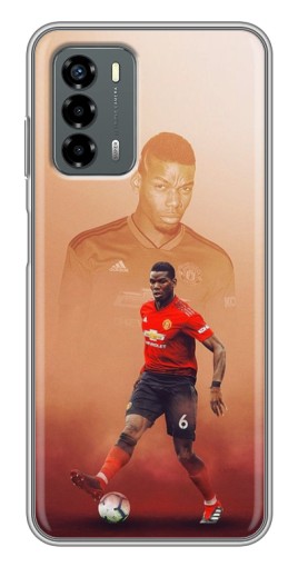 Чехол с принтом "Pogba с Манчестера" для Blade V40 Vita