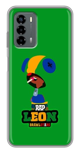 Силиконовый чехол с изображением "RAP Leon" для Blade V40 Vita