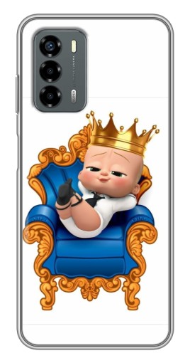 Силиконовый чехол с изображением "Ребенок Король" для Blade V40 Vita