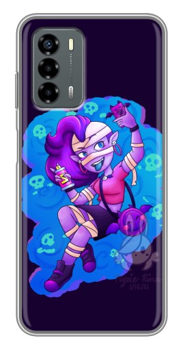 Чехол с картинкой "Селфи" для Blade V40 Vita