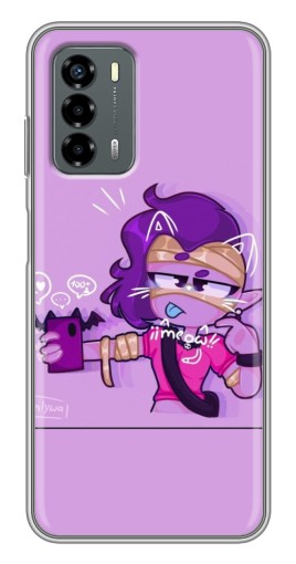 Чехол с печатью "Селфи Emz" для Blade V40 Vita