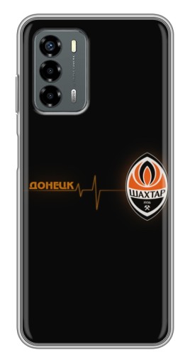 Чехол с принтом "Шахтер в сердце" для Blade V40 Vita