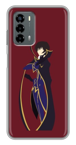 Силиконовый чехол с изображением "Силует Ламперужа" для Blade V40 Vita