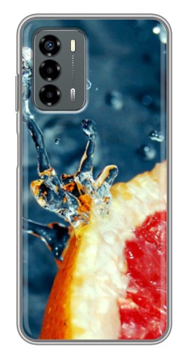 Чехол с печатью "Сочный грейпфрут" для Blade V40 Vita