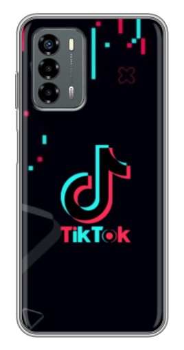 Чехол с принтом "Стиль TikTok" для Blade V40 Vita