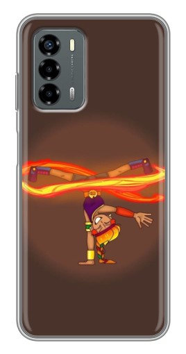 Силиконовый чехол с изображением "Танцующая Амбер" для Blade V40 Vita