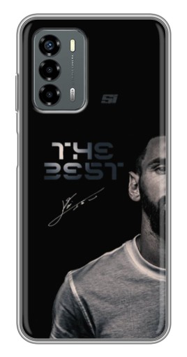 Чехол с картинкой "The Best Messi" для Blade V40 Vita