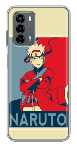 Чехол с печатью "Удзумаки Naruto" для Blade V40 Vita