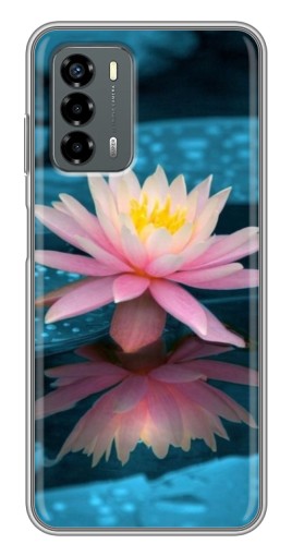 Чехол с принтом "Водяная лилия" для Blade V40 Vita