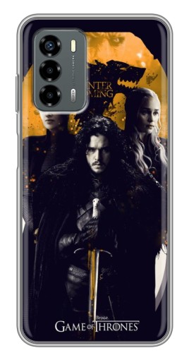 Чехол с печатью "Winter Coming" для Blade V40 Vita