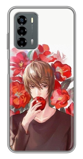 Чехол с картинкой "Ягами с яблоком" для Blade V40 Vita