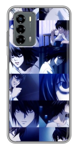 Чехол с печатью "Задумчивый Эл Лоулайт" для Blade V40 Vita