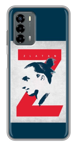 Чехол с картинкой "Zlatan" для Blade V40 Vita