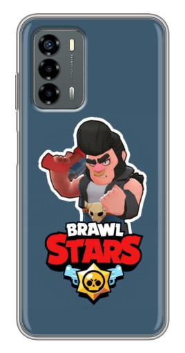 Чехол с печатью "Злой Булл" для Blade V40 Vita