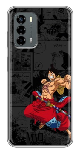 Силиконовый чехол с изображением "Злой Монки" для Blade V40 Vita