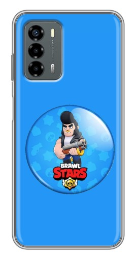 Силиконовый чехол с изображением "Значек Булла" для Blade V40 Vita