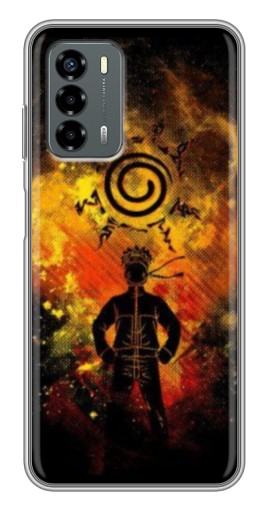 Чехол с картинкой "Золотой Наруто" для Blade V40 Vita
