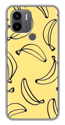 Силиконовый чехол с изображением "Бананчики" для Xiaomi Poco C50