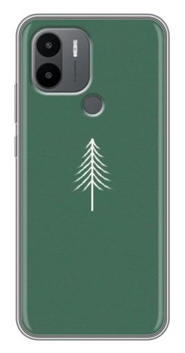 Чехол с картинкой "Белая елка" для Xiaomi Poco C50