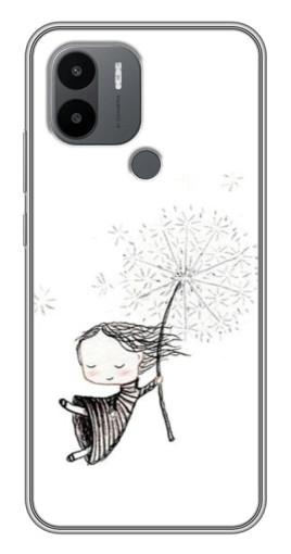 Чехол с принтом "Девочка с одуванчиком" для Xiaomi Poco C50