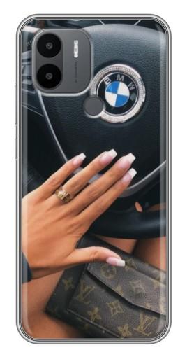 Чехол с печатью "Девушка в БМВ" для Xiaomi Poco C50