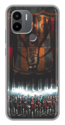 Силиконовый чехол с изображением "FCB Campeones" для Xiaomi Poco C50
