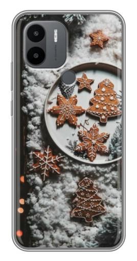 Силиконовый чехол с изображением "Имбирные пряники" для Xiaomi Poco C50