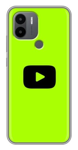 Чехол с печатью "Кнопка Ютуба" для Xiaomi Poco C50