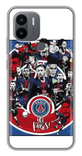 Силиконовый чехол с изображением "Команда PSG" для Xiaomi Poco C50