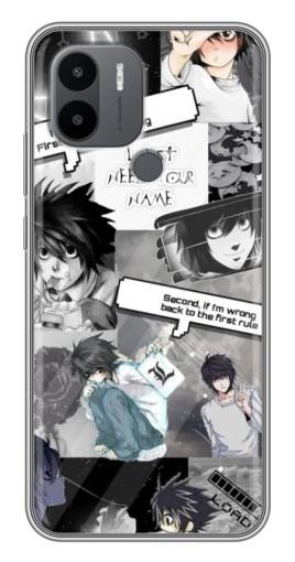Силиконовый чехол с изображением "L - Death note" для Xiaomi Poco C50