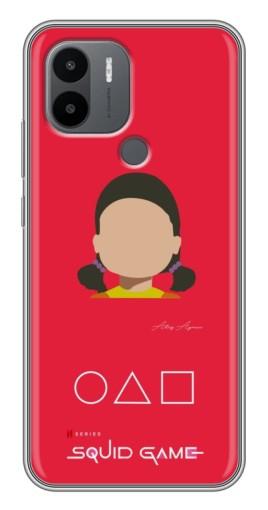 Силиконовый чехол с изображением "Лицо куклы" для Xiaomi Poco C50