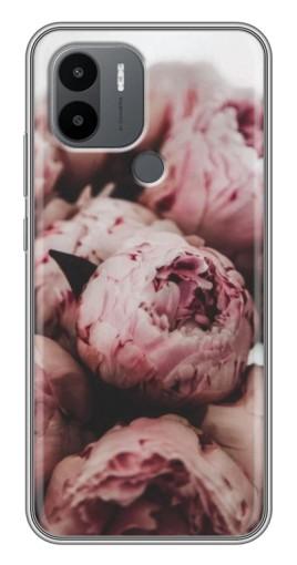 Чехол с принтом "Нежные пионы" для Xiaomi Poco C50